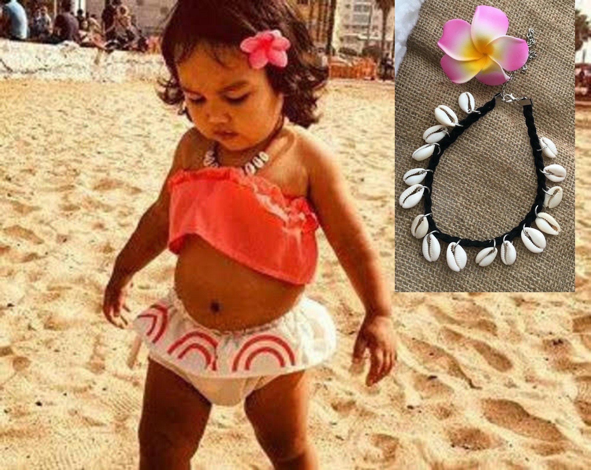 Costume classico da Vaiana™ per bambina: Costumi bambini,e vestiti