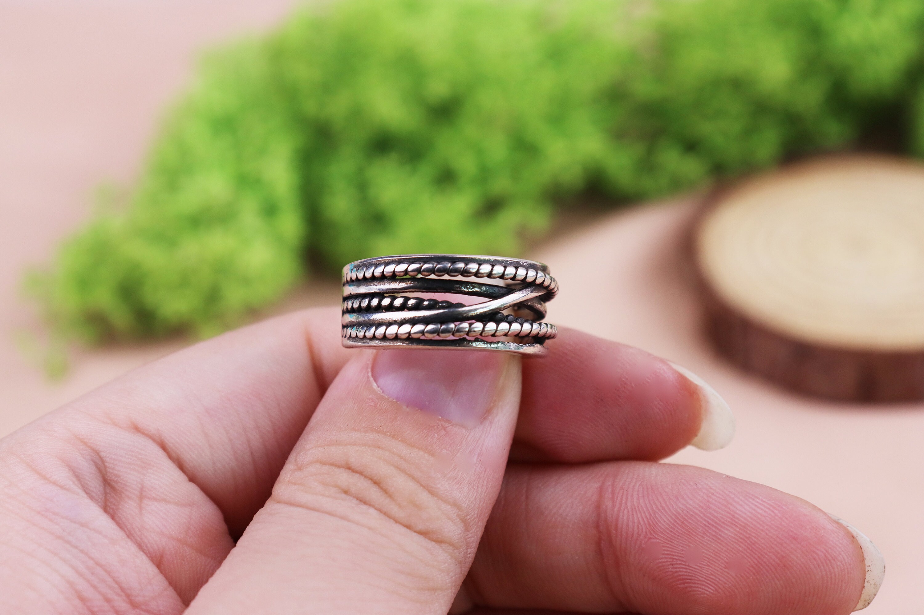 Thick and Thin Rings Layered Rings Women's Delicate - Etsy Australia