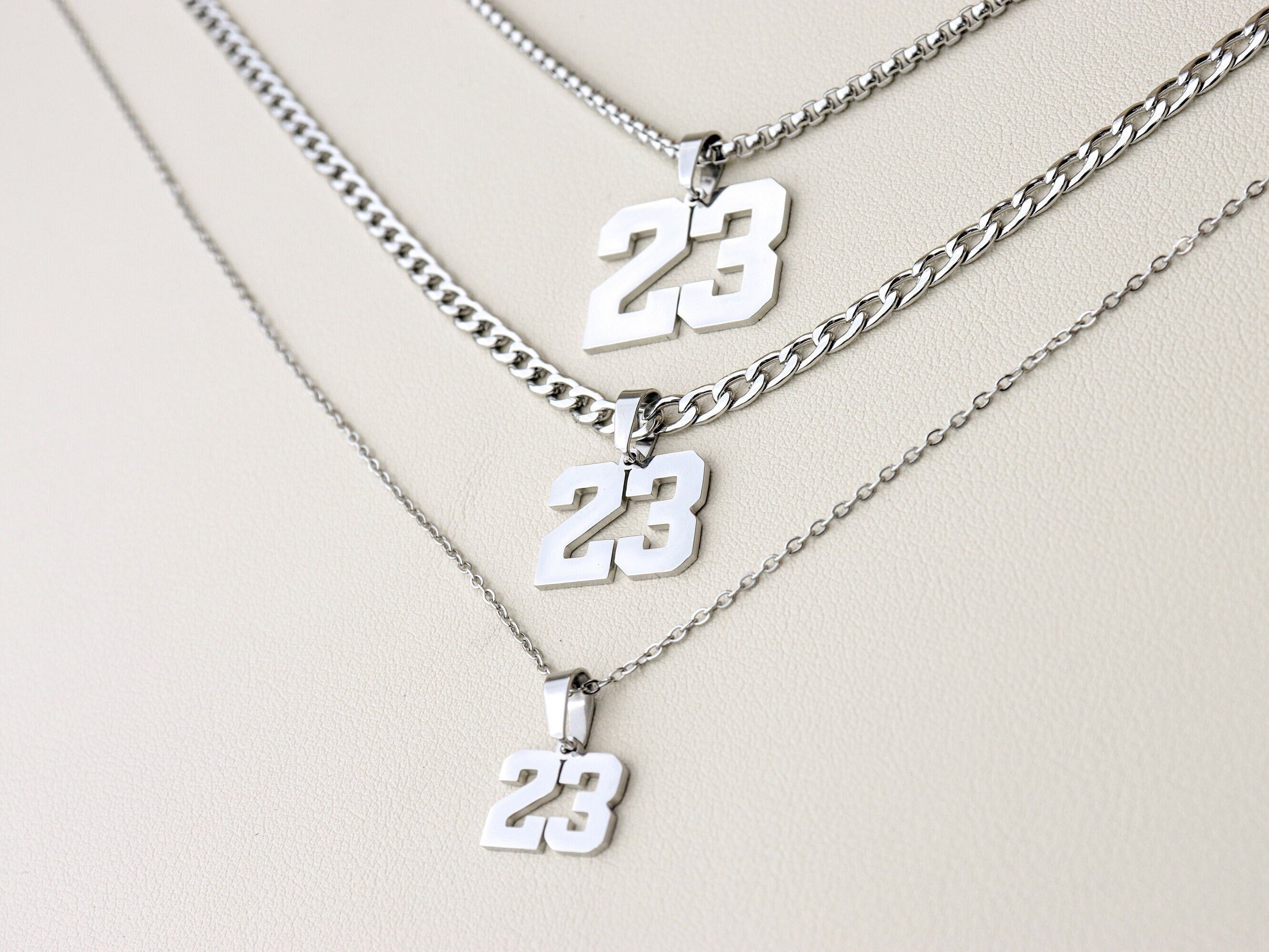 Sport Number Pendant,baseball Player Number Necklace • Personalized ...