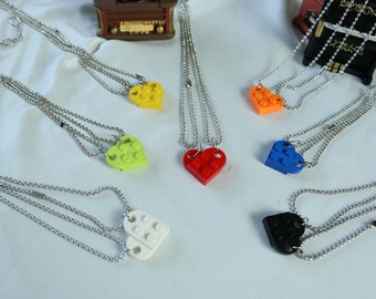 Lego Heart Necklace - Etsy Australia