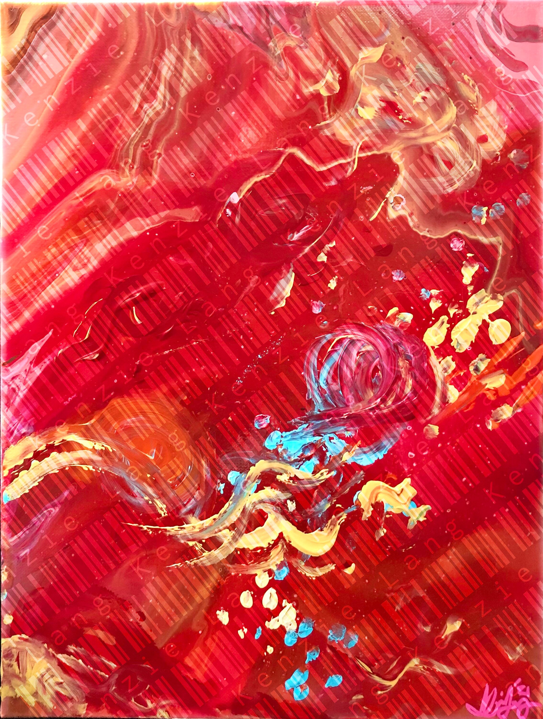 Cherry-Coloured Funk' de The Cocteau Twins The Painting | Etsy