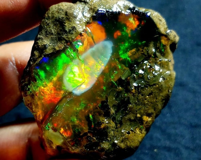 Opal Rough, Ethiopian Opal Raw, Crystal Opal Rough, Big Opal Rough, Fire Opal Rough, Natural Loose Opal Welo Fire Oil Opal Rough, 471 CTS.