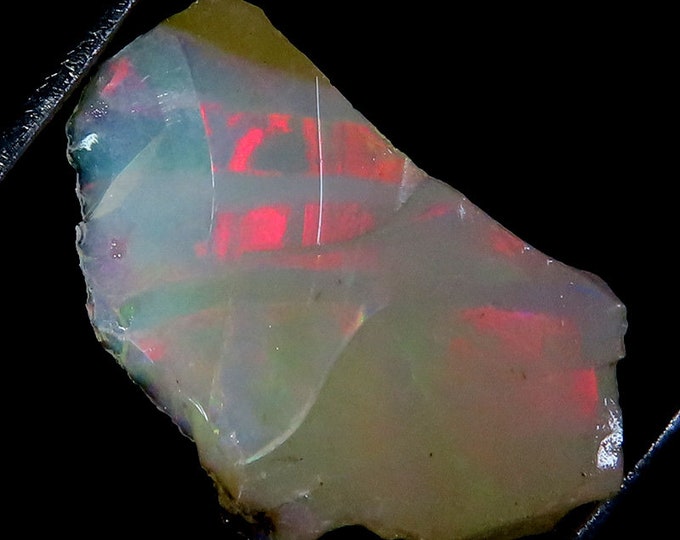 opal rough Exclusive Top Grade Quality 100% Natural Welo Fire Ethiopian Opal Rough Loose Gemstone For Making Jewelry 12x20x07 MM 07.00 Cts.