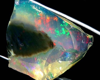 70 Ct Natural Opal Raw Crystal | Large Healing Stone Gem for Jewelry Making
