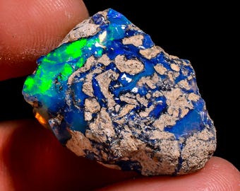 Natural Ethiopian Opal rough - 24X18X11 MM 21.00 Cts. KR47-41