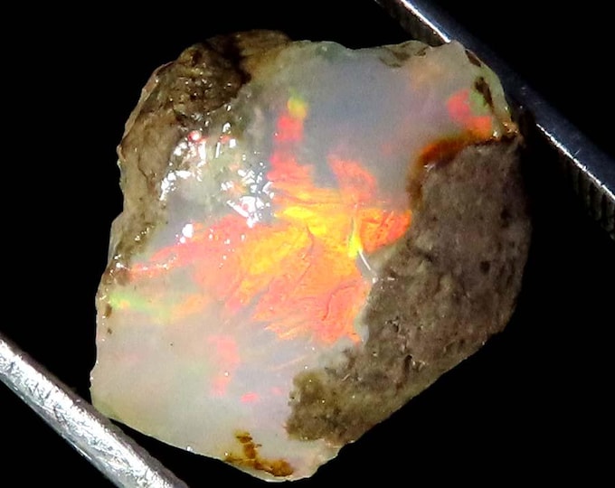 Natural Ethiopian Opal rough ,12X13X11 MM 7.40 Cts. MS06-34