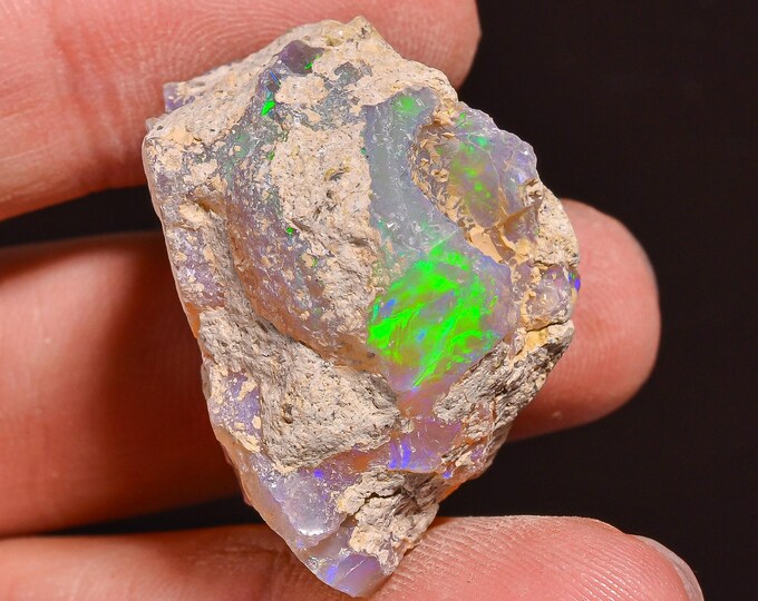 Ethiopian Opal rough -  31X23X18 MM 55.50 Cts KR58-12