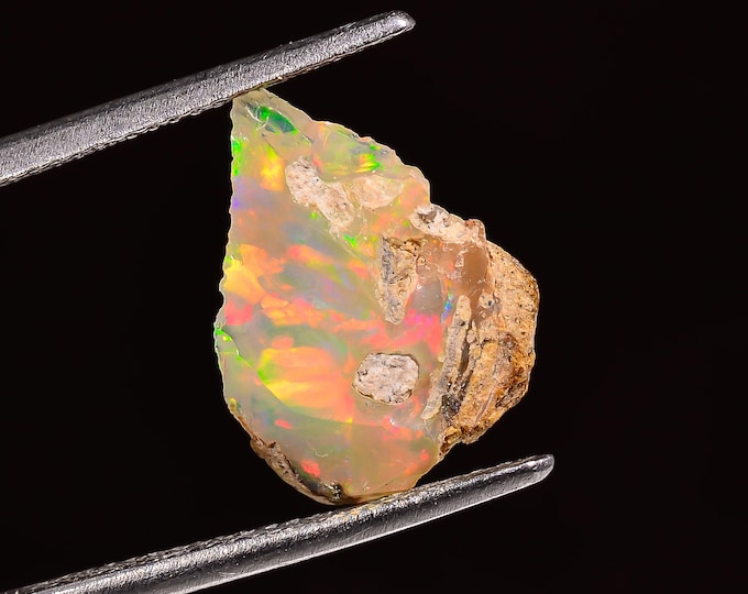 Natural Ethiopian Opal rough ,14X11X6 MM 03.00 Cts.KR24-12