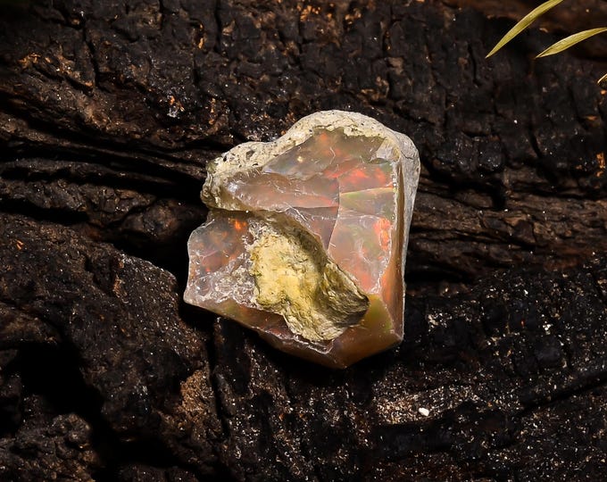 Natural Ethiopian Opal rough ,18X16X14 MM 16.9 Cts. KR14-74