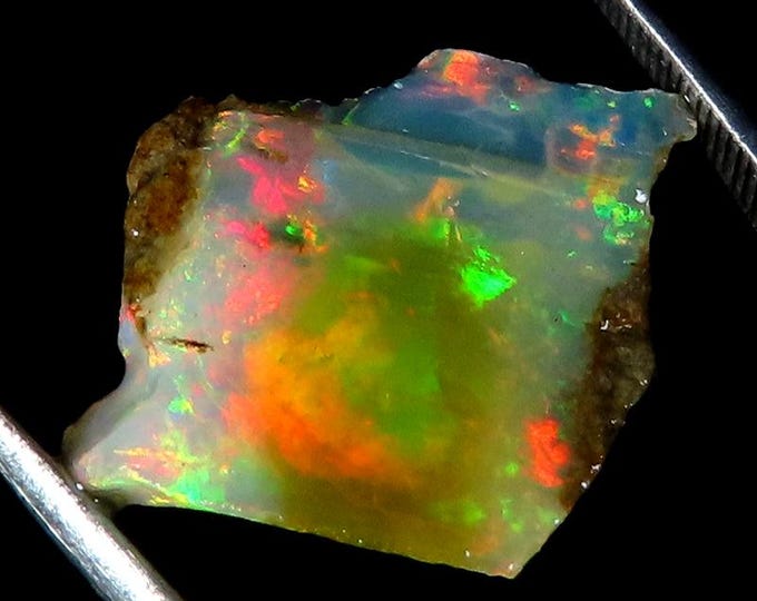 Natural Ethiopian Opal rough ,14x15x05 MM 4.70 Cts. MS01-93