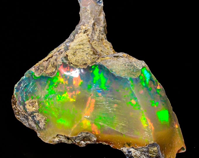 Natural Ethiopian Opal rough ,22X18X10 MM 12.05 Cts. KR03-13