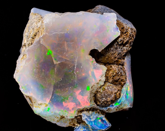 Natural Ethiopian Opal rough ,24X21X18 MM 39.05 Cts. KR03-80