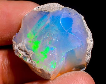Natural Ethiopian Opal rough - 24X21X14 MM 27.00 Cts. KR47-70
