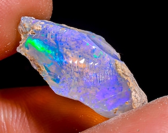 Natural Ethiopian Opal rough - 20X13X7 MM 09.00 Cts. KR46-51