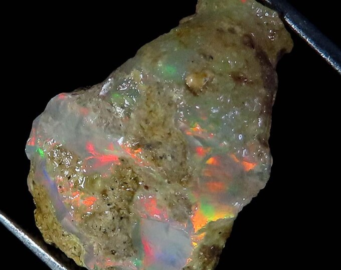 Natural Ethiopian Opal rough ,13x21x10 MM 13.00 Cts. MS06-89