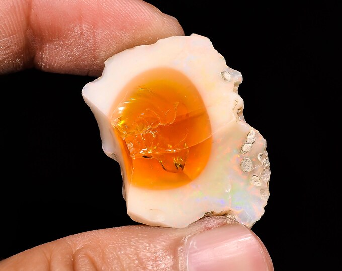 Natural Ethiopian Opal rough ,33X22X17 MM 47.4 Cts. KR14-14