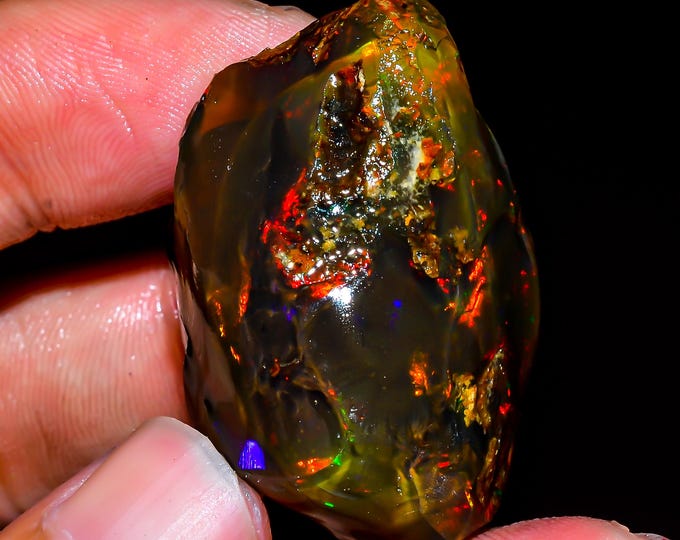Natural Ethiopian Opal rough, 37X25X21 MM 94.50 Cts.KR45-13
