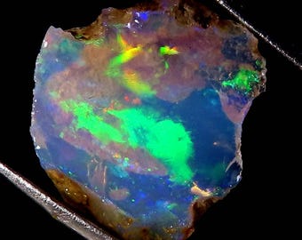 Natural Ethiopian Opal rough ,14x16x03 MM 3.70 Cts. MS06-51