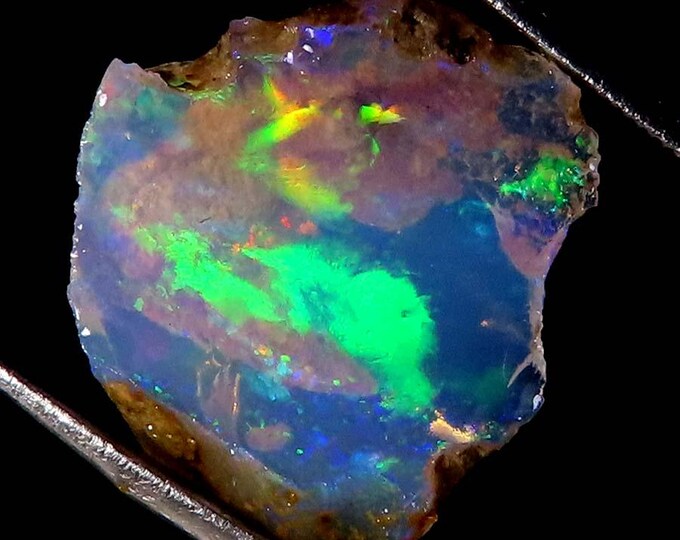 Natural Ethiopian Opal rough ,14x16x03 MM 3.70 Cts. MS06-51