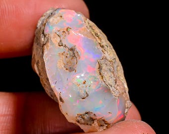 Natural Ethiopian Opal rough ,30X21X15 MM 46.00 Cts. KR47-24