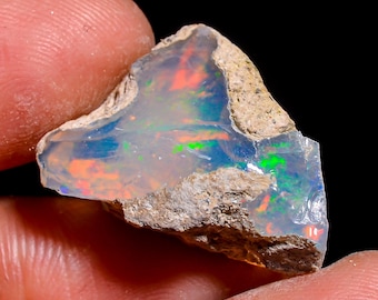 Natural Ethiopian Opal rough - 21X16X10 MM 13.50 Cts. KR46-46