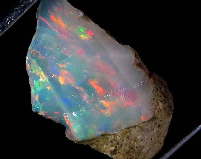 Natural Ethiopian Opal rough ,11X21X03 MM 4.00 Cts. MS06-46