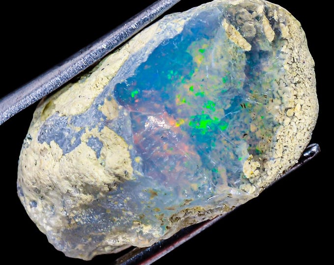 Natural Ethiopian Opal rough , 24x14x13 MM 16.00 Cts. KR03-06