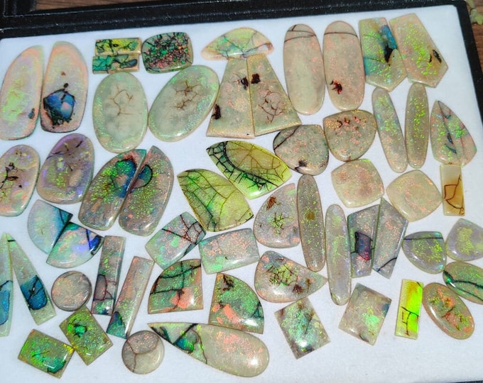 monarch opal /Sterling Opal Gemstone | Mix Shape Cabochon Monarch Opal Stone | Loose Opal Gemstone | Jewelry Making | Gemstone For Pendant |