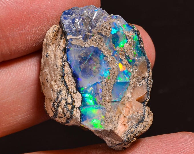 Ethiopian Opal rough -31X22X17 MM 54.00 Cts. KR58-3