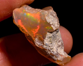 Natural Ethiopian Opal rough - 25X19X11 MM 21 Cts. KR46-33