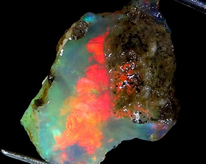 Natural Ethiopian Opal rough ,14x21x09 MM 12.10 Cts. MS01-37