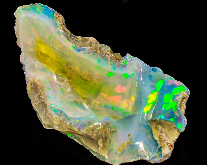 Natural Ethiopian Opal rough ,33x17x08 MM 18.05 Cts. KR03-18