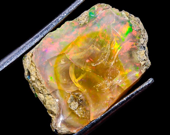 Natural Ethiopian Opal rough ,18x13x10 MM 14.5 Cts.KR02-22