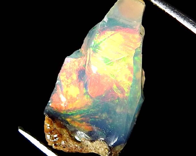 2.70 CTS **Natural Opal Rough** - Stunning multi-color gemstone pieces for jewelry making, unique gifts for rock enthusiasts and crafters.