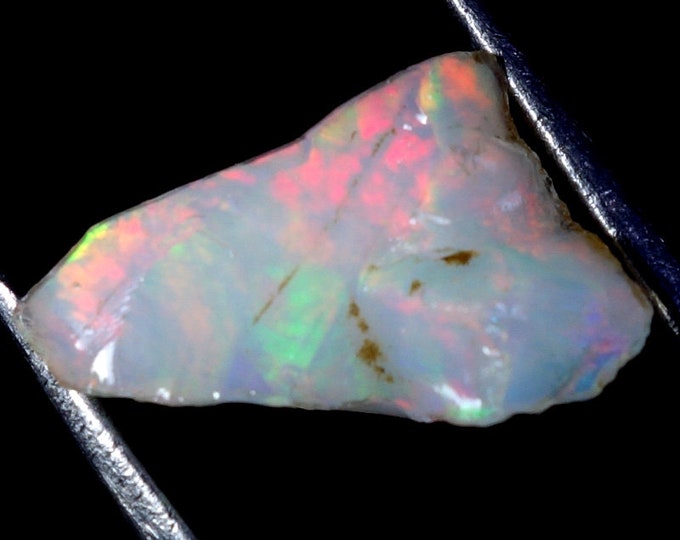 opal roughStunning Top Grade Quality 100% Natural Welo Fire Ethiopian Opal Rough Loose Gemstone For Making Jewelry 09X12X05 MM 02.50 Cts.