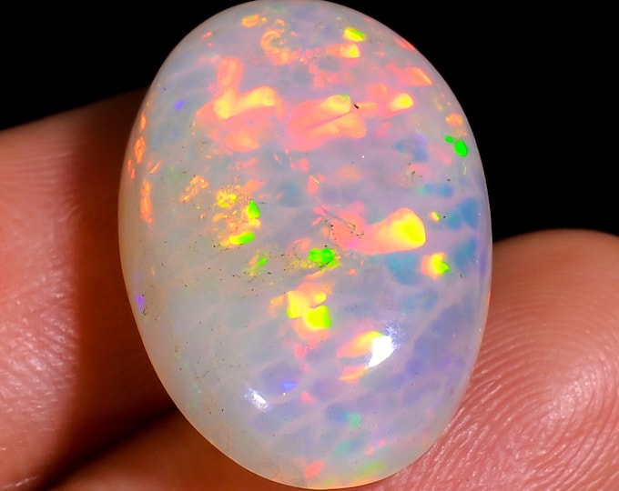 Beautiful Honeycomb Opal - 09.00 Cts Oval Shape Gemstone