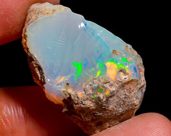 Natural Ethiopian Opal rough - 23X15X14 MM 20.00 Cts. KR46-45