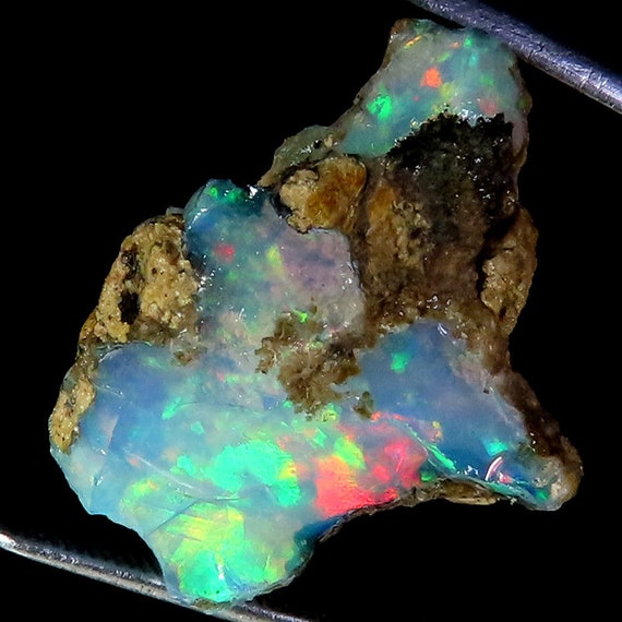 Opal Raw Opal Crystals Genuine Natural Grade Opal Gram Lot Etsy