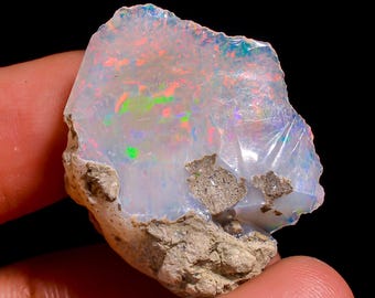 Natural Ethiopian Opal rough - 27X22X11 MM 20.50 Cts. KR47-82