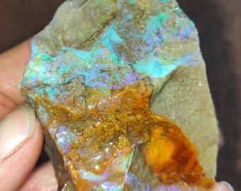600 Ct Rough Australian Opal Specimen | Very Large Natural Opal 120 Gram