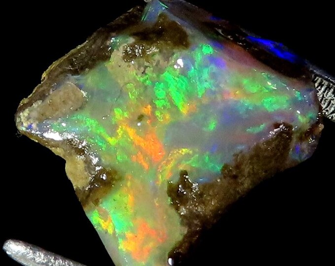Natural Ethiopian Opal rough ,14X17X11 MM 09.50 Cts. MS01-53