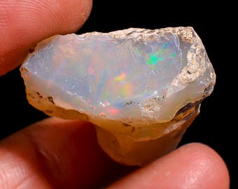 Natural Ethiopian Opal rough - 27X25X13 MM 32.50 Cts. KR46-62