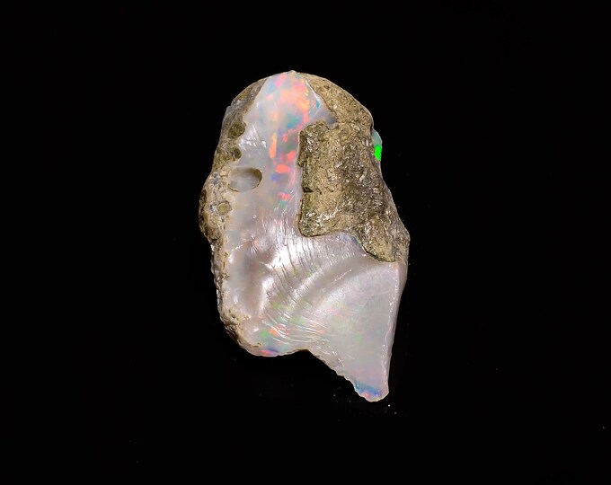 Natural Ethiopian Opal rough ,27X15X11 MM 14.45 Cts. KR14-81