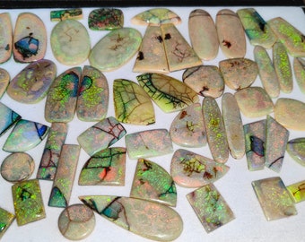 Monarch Opal Cabochons: Multi-Shape Sterling Opal Gemstones for Jewelry Making