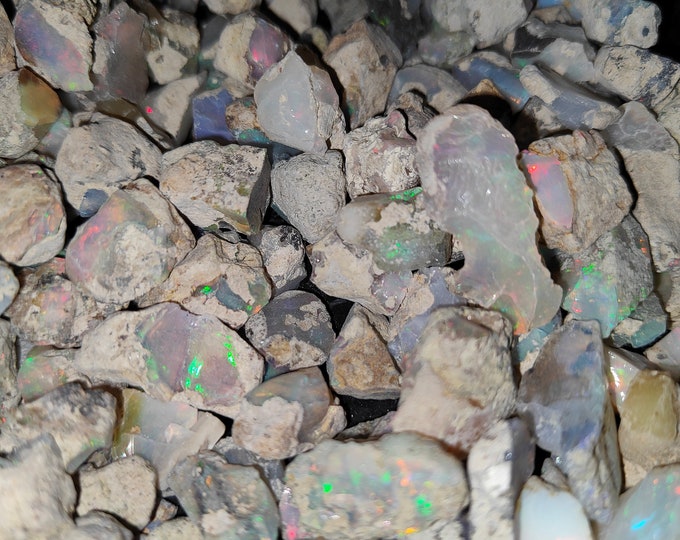 2500ct Opal Wholesale lot  Multi Colour Flashy Opal Fire Opal Rough Energy mineral Natural Rare Ethiopian Rough ring Gemstone
