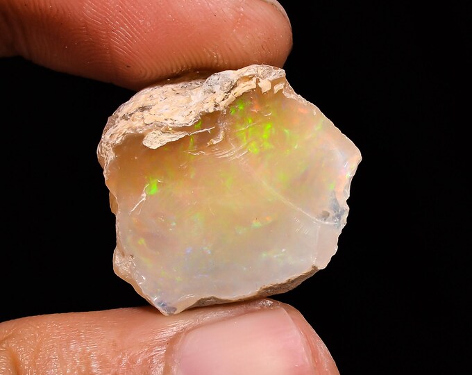 Natural Ethiopian Opal rough ,22X18X11 MM 20.8 Cts. KR14-77
