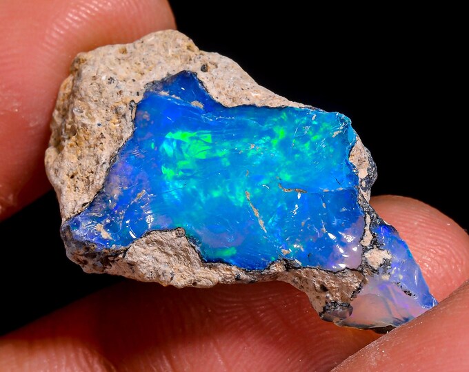 Natural Ethiopian Opal rough - 28X15X13 MM 15.50 Cts. KR46-15