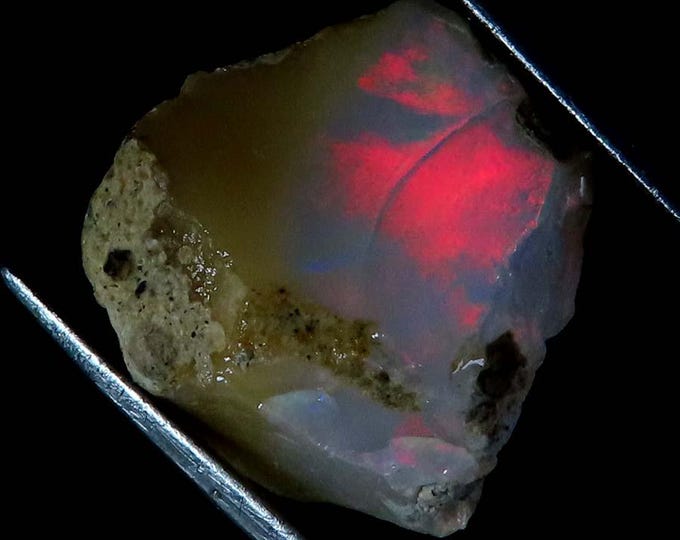 Natural Ethiopian Opal rough ,15x16x10 MM 11.10 Cts. MS06-28