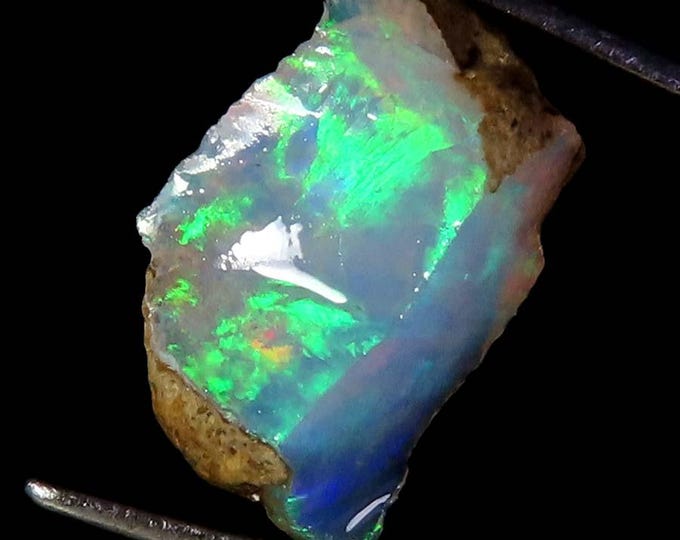 Natural Ethiopian Opal rough ,10x15x5 MM 3.30 Cts. MS06-77