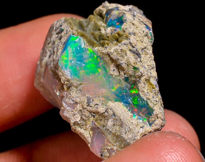 Natural Ethiopian Opal rough - 26X17X13 MM 26.00 Cts. KR47-50